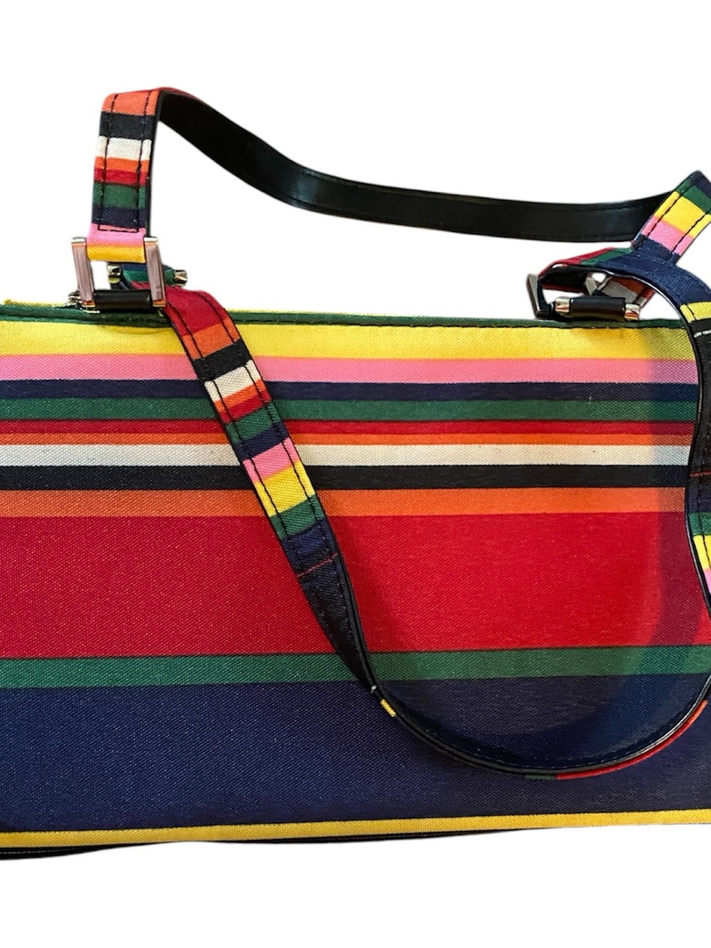 Smaller Colorful Striped Bag - Multi NWT